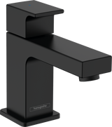 Hansgrohe Vernis Shape Pillar Tap 70 For Cold Water Without Waste Set - Matt Black - 71592670