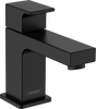 Hansgrohe Vernis Shape Pillar Tap 70 For Cold Water Without Waste Set - Matt Black - 71592670