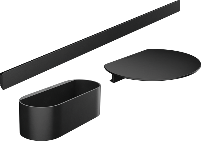 Hansgrohe Wallstoris Bathtub Bundle - Matt Black - 27966670