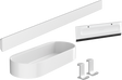 Hansgrohe Wallstoris Shower Bundle - Matt White - 27967700