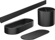 Hansgrohe Wallstoris Bathroom Bundle - Matt Black - 27968670