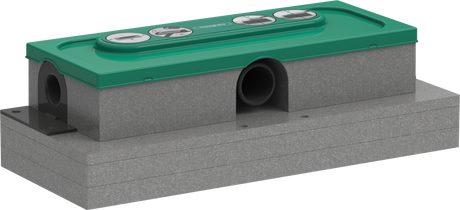 Hansgrohe uBox Universal Base Set For Finish Sets For Flat Installation - 01000180