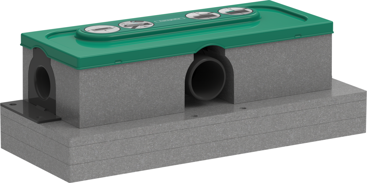 Hansgrohe uBox Universal Base Set For Finish Sets For Standard Installation - 01001180