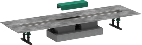 hansgrohe uBox Universal Complete Set For Flat Installation - 900 For Shower Drains Finish Sets - 56019180