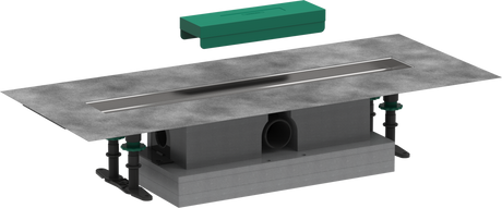hansgrohe uBox Universal Complete Set For Standard Installation - 600 For Shower Drains Finish Sets - 56022180