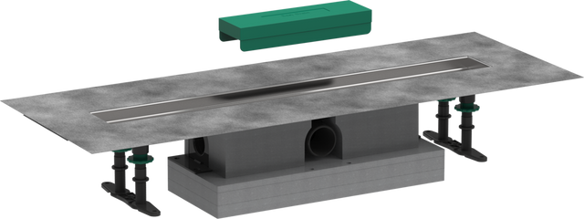 Hansgrohe uBox Universal Complete Set For Standard Installation - 700 For Shower Drains Finish Sets - 56023180