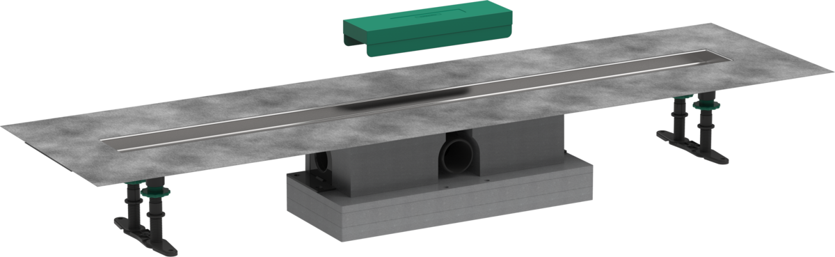 Hansgrohe uBox Universal Complete Set For Standard Installation - 1000 For Shower Drains Finish Sets - 56026180