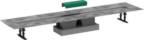 Hansgrohe Ubox Universal Complete Set For Standard Installation - 1200 For Shower Drains Finish Sets - 56027180
