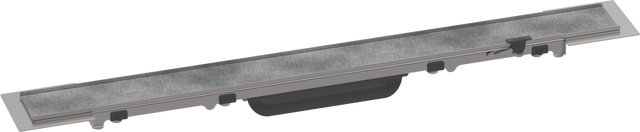 Hansgrohe RainDrain Rock Finish Set Shower Drain 600 Cut On Size And Tileable - 56029000