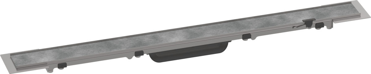 Hansgrohe RainDrain Rock Finish Set Shower Drain 700 Cut On Size And Tileable - 56030000 - TAP 'N' SHOWER