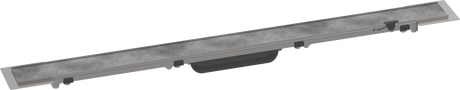 Hansgrohe RainDrain Rock Finish Set Shower Drain 800 Cut On Size And Tileable - 56031000