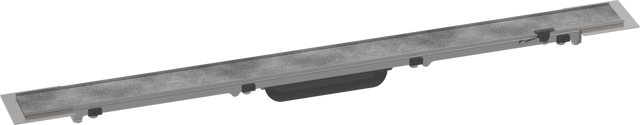 Hansgrohe RainDrain Rock Finish Set Shower Drain 800 Cut On Size And Tileable - 56031000