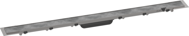 hansgrohe RainDrain Rock Finish Set Shower Drain 900 Cut On Size And Tileable - 56032000