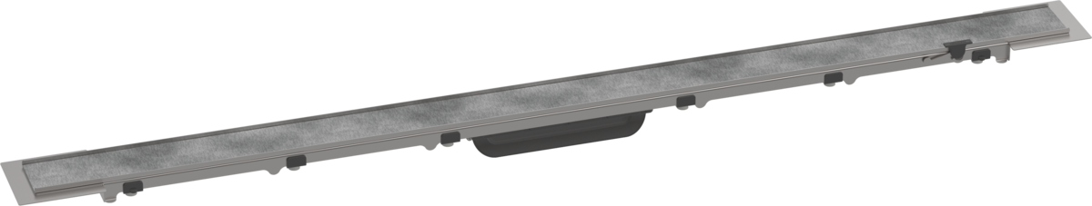 Hansgrohe RainDrain Rock Finish Set Shower Drain 1000 Cut On Size And Tileable - 56033000