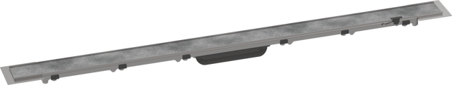 Hansgrohe RainDrain Rock Finish Set Shower Drain 1000 Cut On Size And Tileable - 56033000