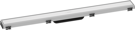 Hansgrohe RainDrain Match Finish Set Shower Drain 800 With Height Adjustable Frame - Matt White - 56038700