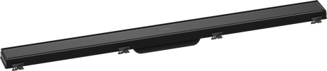 Hansgrohe RainDrain Match Finish Set Shower Drain 900 With Height Adjustable Frame - Black - 56040610