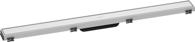 Hansgrohe RainDrain Match Finish Set Shower Drain 900 With Height Adjustable Frame - Matt White - 56040700