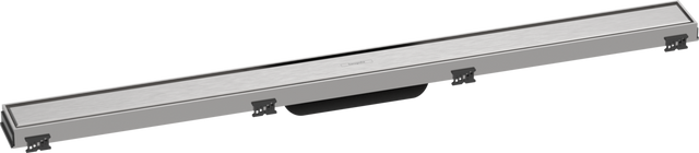 Hansgrohe RainDrain Match Finish Set Shower Drain 900 With Height Adjustable Frame - Brushed Stainless Steel - 56040800