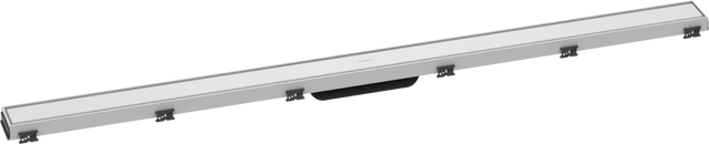 Hansgrohe RainDrain Match Finish Set Shower Drain 1200 With Height Adjustable Frame - Matt White - 56042700