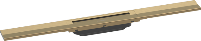 Hansgrohe RainDrain Flex Finish Set Shower Drain 700 Cuttable - Brushed Bronze - 56043140
