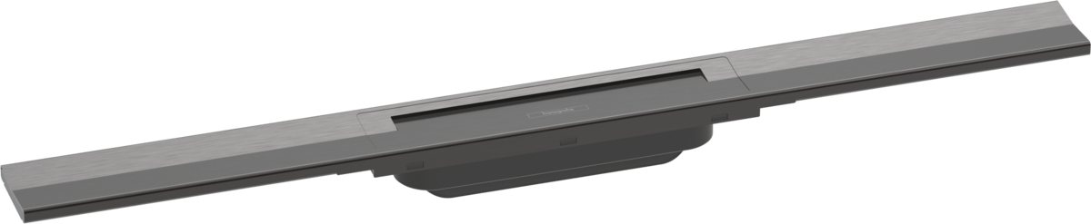 Hansgrohe RainDrain Flex Finish Set Shower Drain 700 Cuttable - Brushed Black Chrome - 56043340