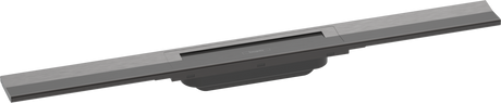 Hansgrohe RainDrain Flex Finish Set Shower Drain 700 Cuttable - Brushed Black Chrome - 56043340