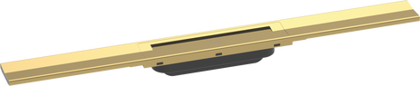 Hansgrohe RainDrain Flex Finish Set Shower Drain 700 Cuttable - Polished Gold Optic - 56043990