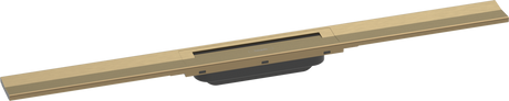 Hansgrohe RainDrain Flex Finish Set Shower Drain 800 Cuttable - Brushed Bronze - 56044140