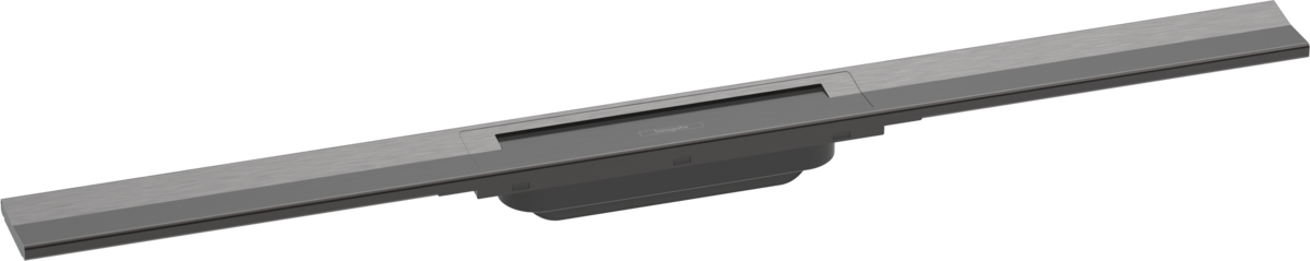 Hansgrohe RainDrain Flex Finish Set Shower Drain 800 Cuttable - Brushed Black Chrome - 56044340