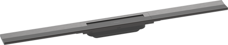 Hansgrohe RainDrain Flex Finish Set Shower Drain 800 Cuttable - Brushed Black Chrome - 56044340