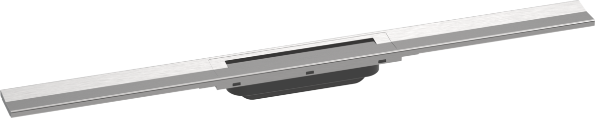 Hansgrohe RainDrain Flex Finish Set Shower Drain 800 Cuttable - Brushed Stainless Steel - 56044800