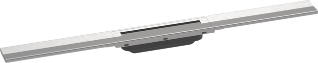 Hansgrohe RainDrain Flex Finish Set Shower Drain 800 Cuttable - Brushed Stainless Steel - 56044800