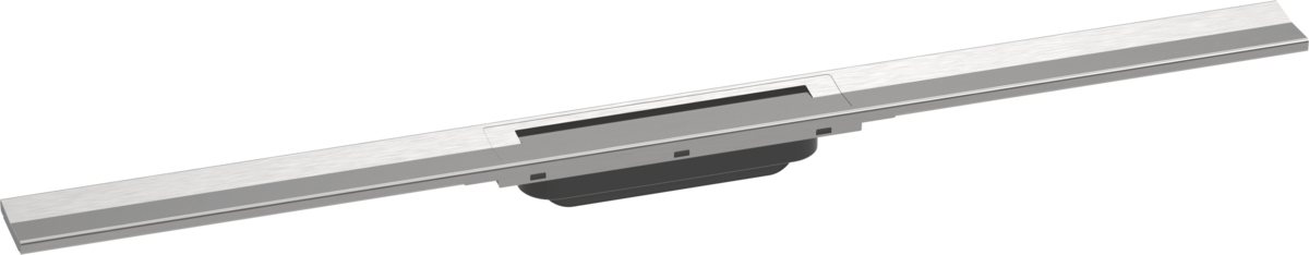 Hansgrohe Raindrain Flex Finish Set Shower Drain 900 Cuttable - Brushed Stainless Steel - 56045800