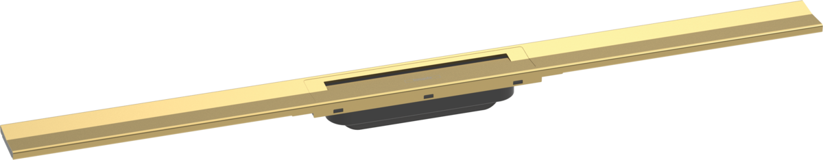 Hansgrohe Raindrain Flex Finish Set Shower Drain 900 Cuttable - Polished Gold Optic - 56045990
