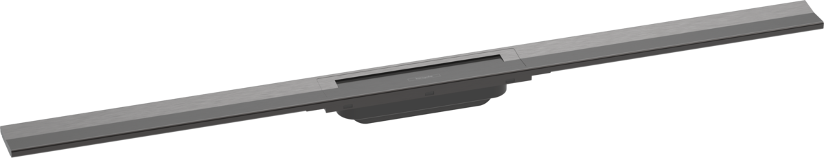 Hansgrohe Raindrain Flex Finish Set Shower Drain 1000 Cuttable - Brushed Black Chrome - 56046340