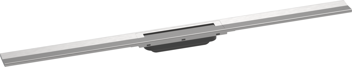 Hansgrohe Raindrain Flex Finish Set Shower Drain 1000 Cuttable - Brushed Stainless Steel - 56046800