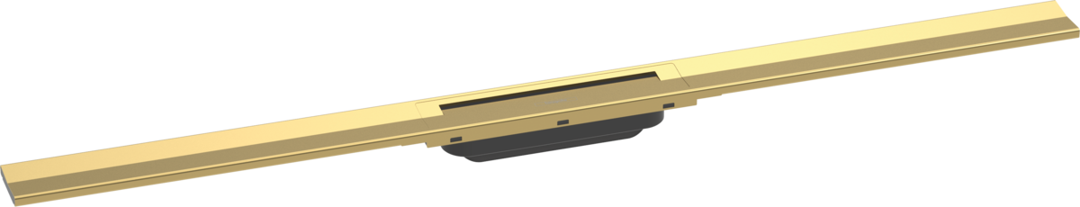 Hansgrohe Raindrain Flex Finish Set Shower Drain 1000 Cuttable - Polished Gold Optic - 56046990
