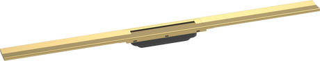 Hansgrohe Raindrain Flex Finish Set Shower Drain 1000 Cuttable - Polished Gold Optic - 56046990