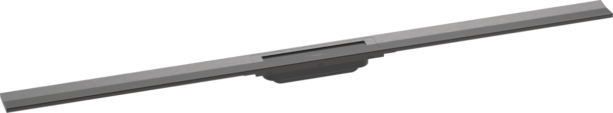 Hansgrohe RainDrain Flex Finish Set Shower Drain 800 Cuttable - Brushed Black Chrome - 56047340