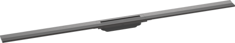 Hansgrohe RainDrain Flex Finish Set Shower Drain 800 Cuttable - Brushed Black Chrome - 56047340