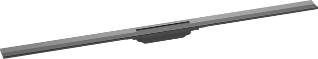 Hansgrohe RainDrain Flex Finish Set Shower Drain 800 Cuttable - Brushed Black Chrome - 56047340