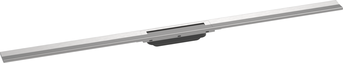 Hansgrohe RainDrain Flex Finish Set Shower Drain 800 Cuttable - Brushed Stainless Steel - 56047800