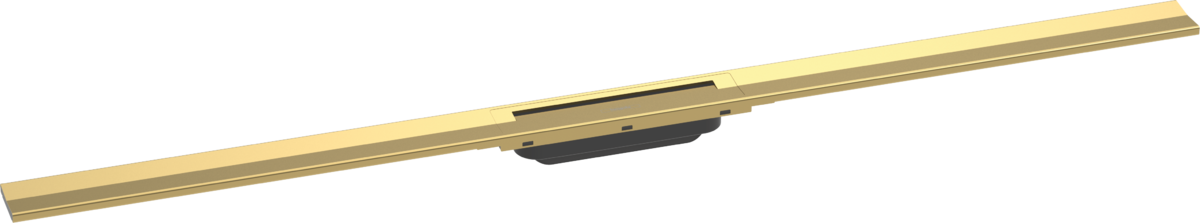 Hansgrohe RainDrain Flex Finish Set Shower Drain 800 Cuttable - Polished Gold Optic - 56047990