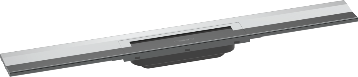 Hansgrohe Raindrain Flex Finish Set Shower Drain 700 Cuttable For Wall Mounting - Chrome - 56050000
