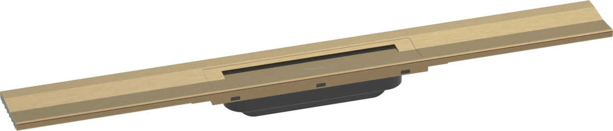 Hansgrohe Raindrain Flex Finish Set Shower Drain 700 Cuttable For Wall Mounting - Brushed Bronze - 56050140