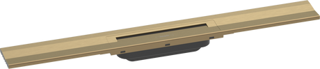 Hansgrohe Raindrain Flex Finish Set Shower Drain 700 Cuttable For Wall Mounting - Brushed Bronze - 56050140