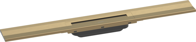 Hansgrohe Raindrain Flex Finish Set Shower Drain 700 Cuttable For Wall Mounting - Brushed Bronze - 56050140