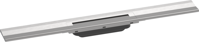 Hansgrohe Raindrain Flex Finish Set Shower Drain 700 Cuttable For Wall Mounting - Brushed Stainless Steel - 56050800