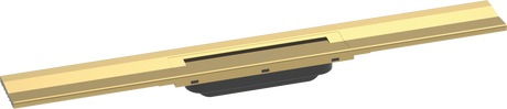 Hansgrohe Raindrain Flex Finish Set Shower Drain 700 Cuttable For Wall Mounting - Polished Gold Optic - 56050990